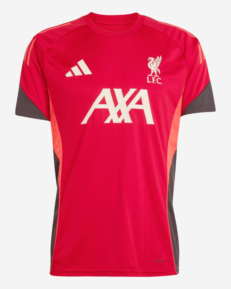  LIVERPOOL FC 赤シャツ LFC adidas Mens 25/26 Short Sleeve Tee Red