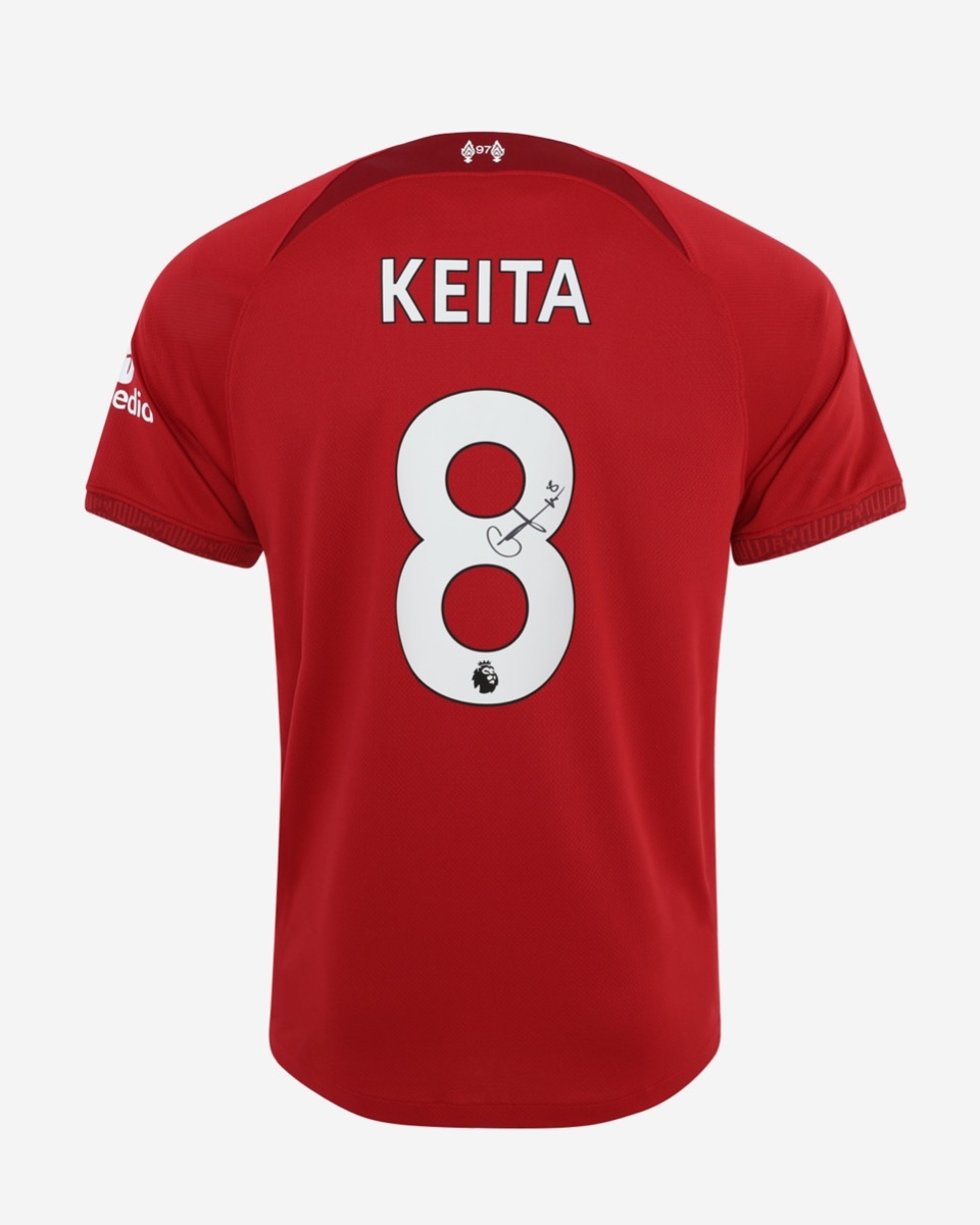 LFC Signed 22 23 Keita Shirt Unboxed