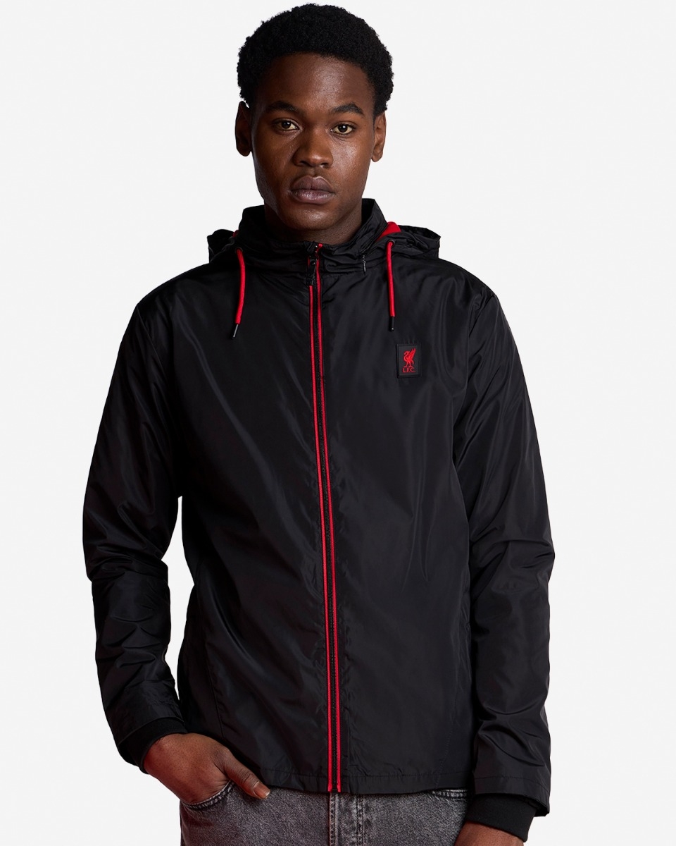 リバプールウインドブレーカー ジャケット LFC Mens Windcheater Black