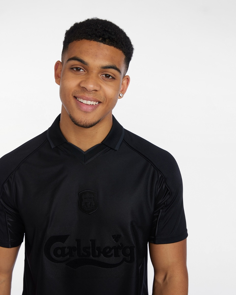 Lfc blackout retro shirt on sale