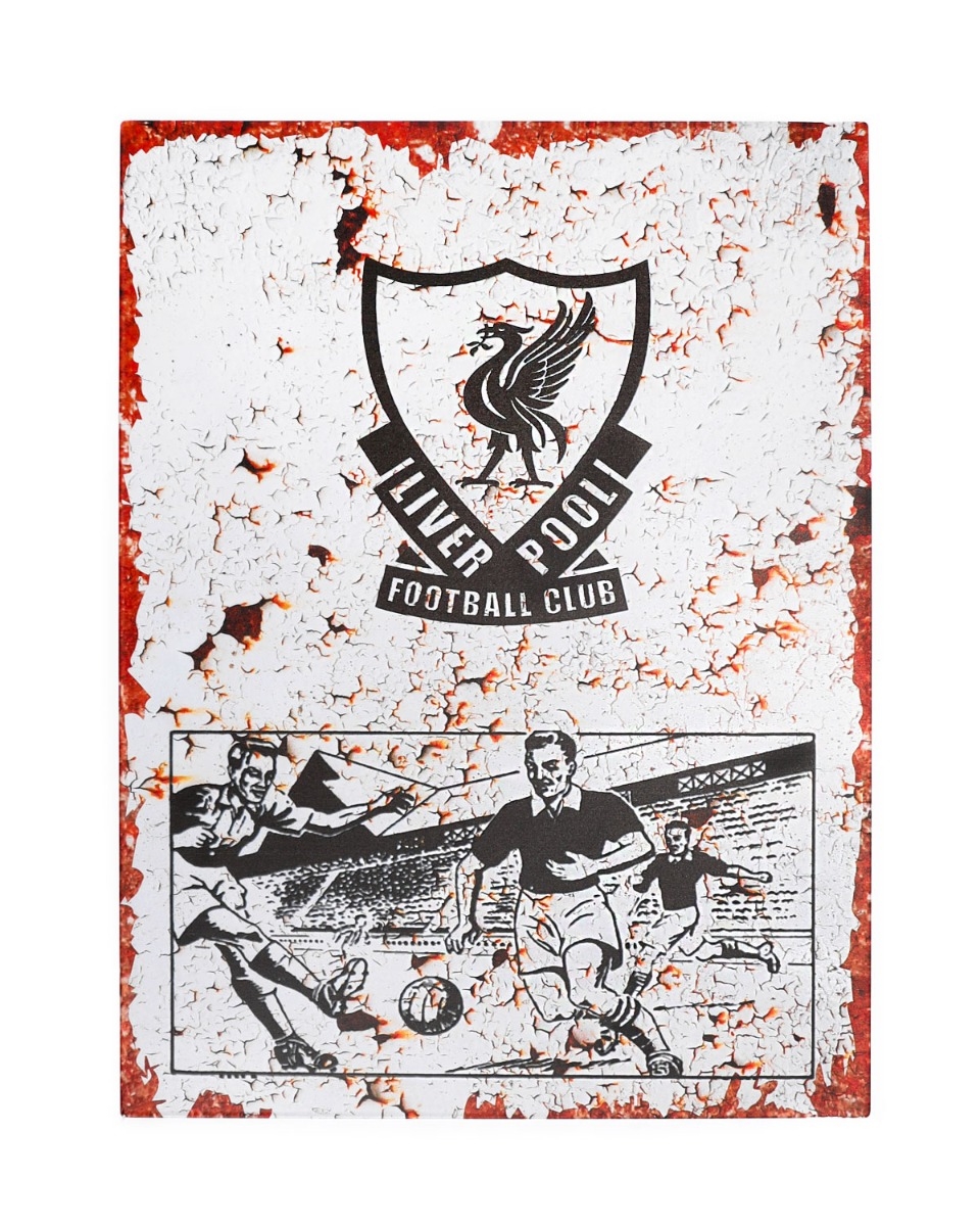 LFC Distressed Vintage Metal Sign