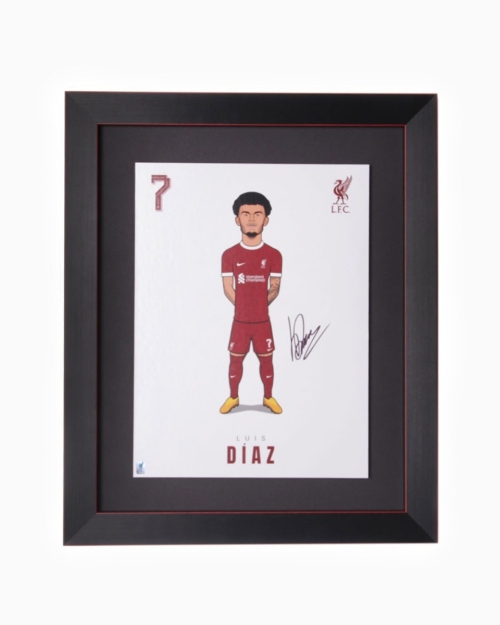 SoccerStarz Liverpool Luis Diaz FC Home Kit (2023 Version)