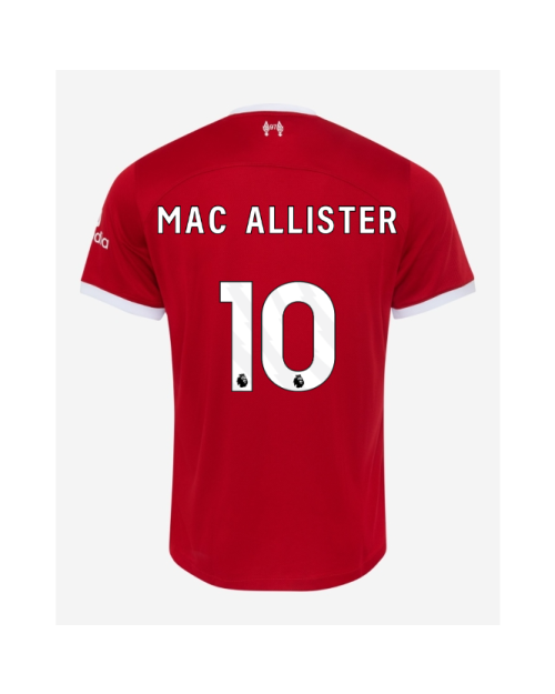 Alexis Mac Allister Liverpool Shirt | Home Shirt & Number
