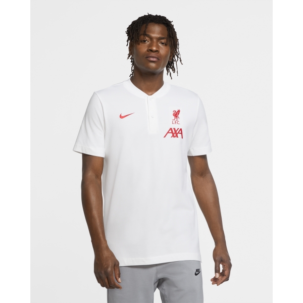 LFC Nike Mens Modern White Polo
