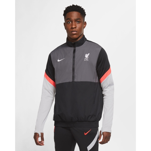 LFC Nike Mens Black Woven Track Jacket