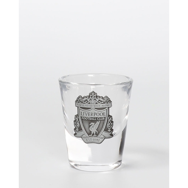 Liverpool FC Official Wordmark Football Crest Peroni Pint Glass 