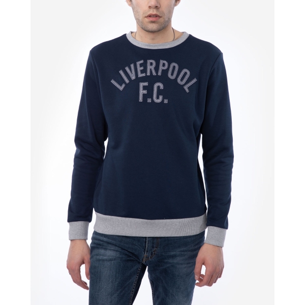 LFC Mens Navy Applique Crew