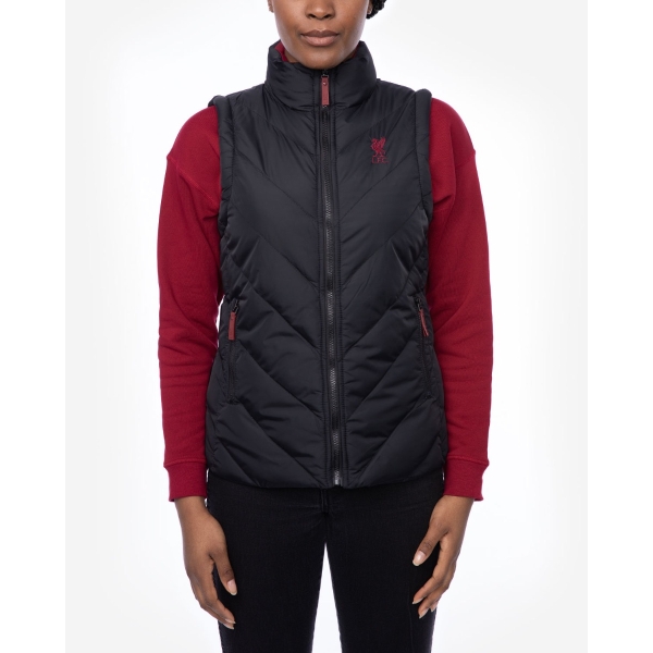 LFC Womens Black Quilt Gilet