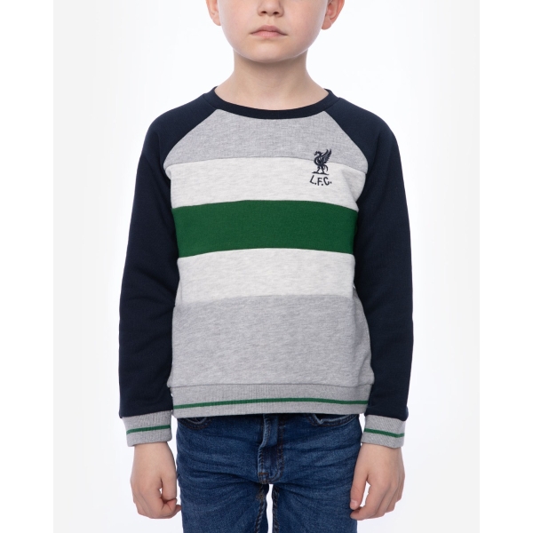 LFC Junior Navy Block Sweatshirt