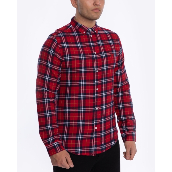 LFC Mens Red Check Shirt