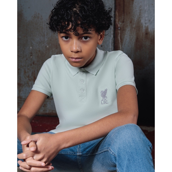 LFC Junior Mint Short Sleeved Polo