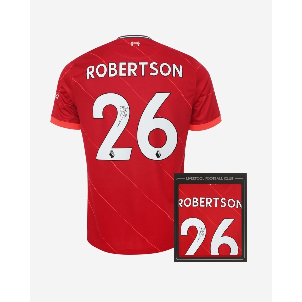 LFC Signed 21-22 Robertson Boxed Shirt