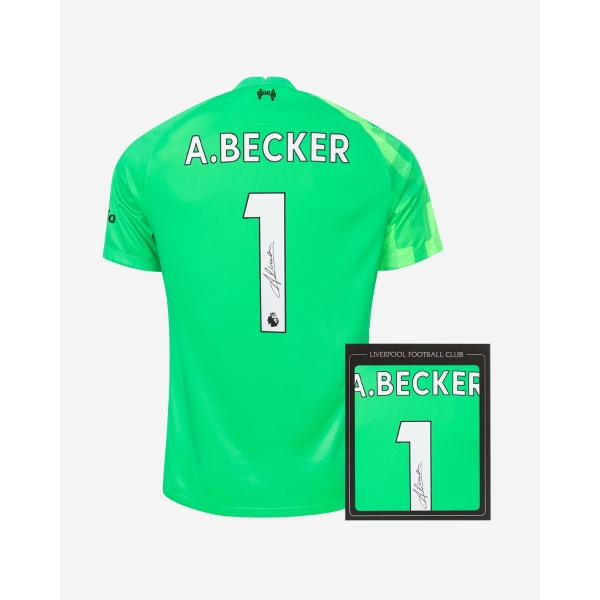 LFC Signed 21-22 Alisson Boxed Shirt