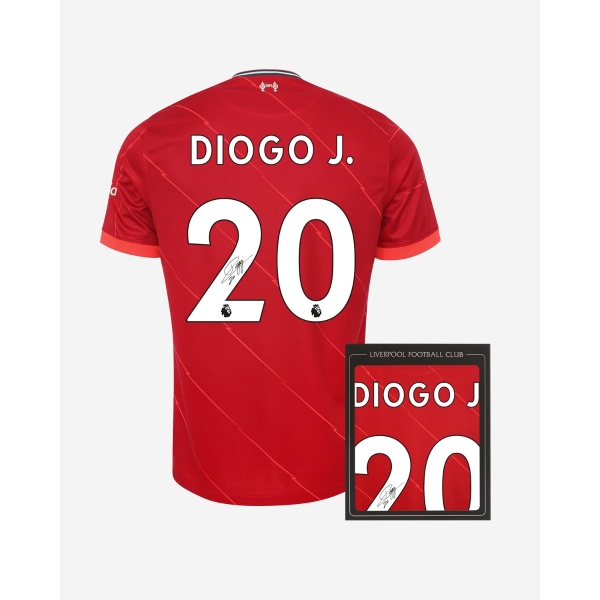LFC Signed 21-22 Jota Boxed Shirt