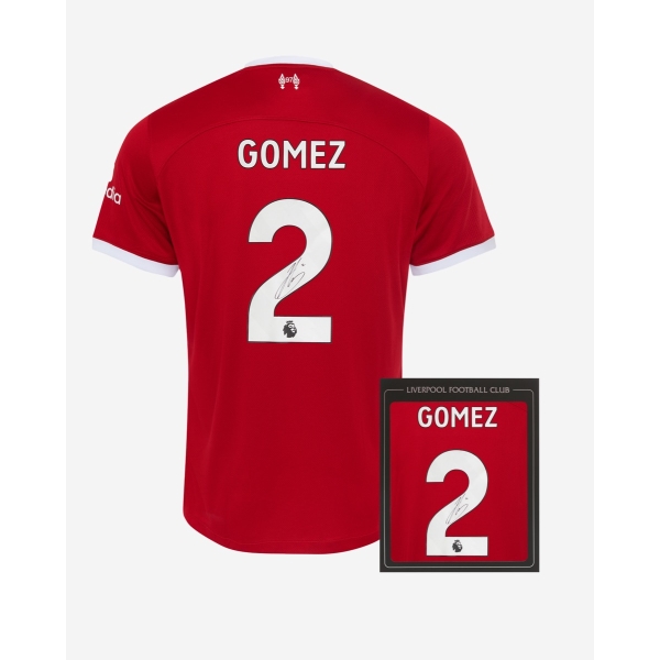LFC Signed 23/24 Gomez Boxed Shirt