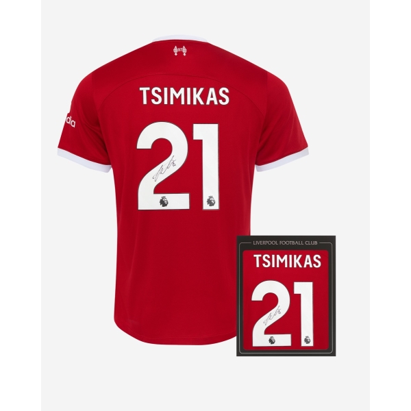 LFC Signed 23/24 Tsimikas Boxed Shirt