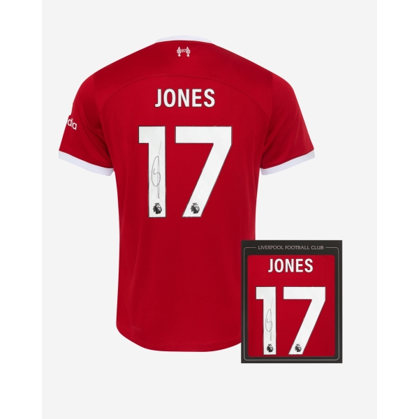 LFC Signed 23/24 Jones Boxed Shirt