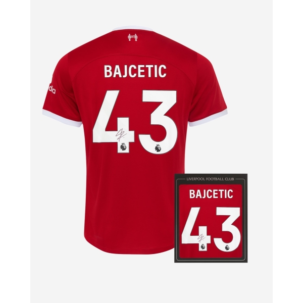 LFC Signed 23/24 Bajcetic Boxed Shirt