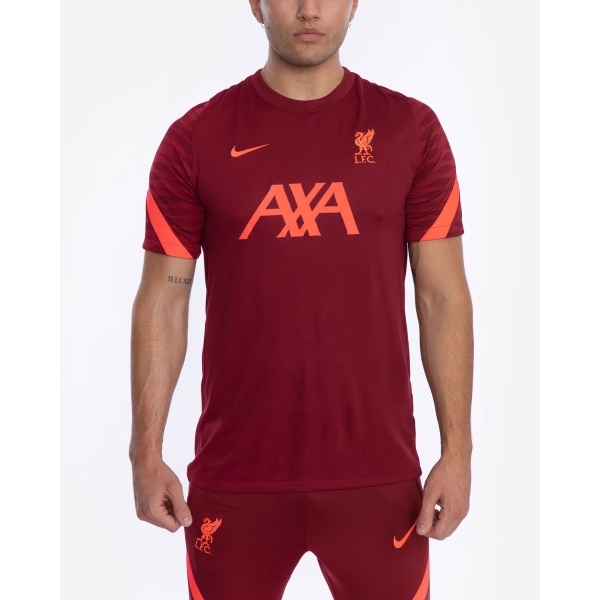 LFC Nike Mens Red Strike Short Sleeve Top