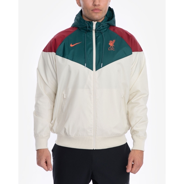 LFC Nike Mens Fossil Hooded Windrunner