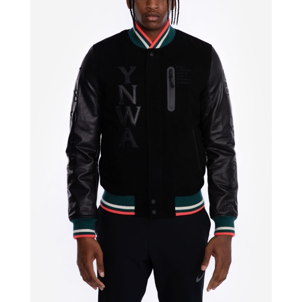 LFC Nike Mens Black Bomber Jacket