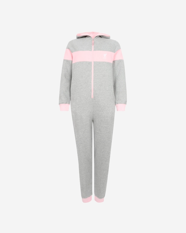 LFC Womens Grey/Pink Onesie