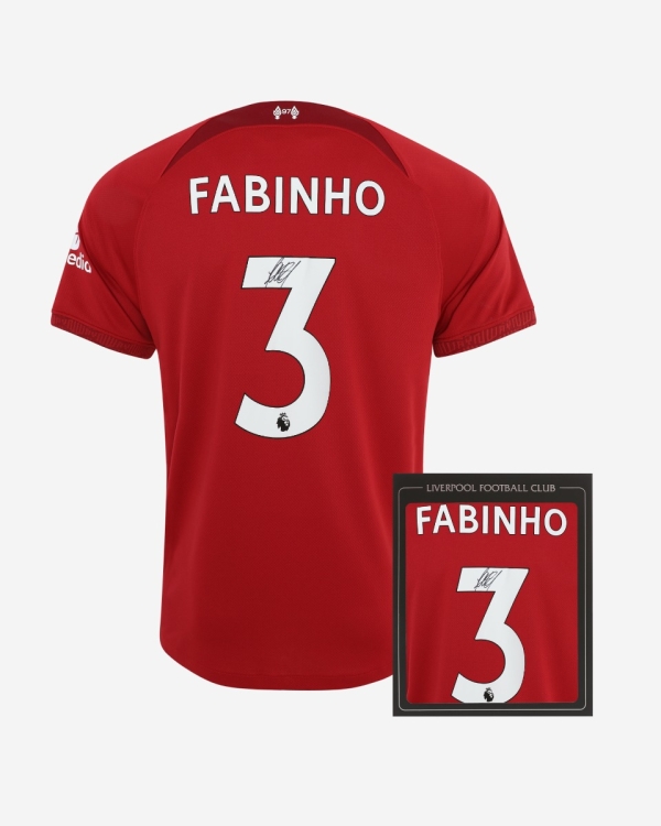 MAILLOT AS MONACO porté Fabinho UCL 17/18 Player Issue Match worn Liverpool EUR 1.000,00 - FR