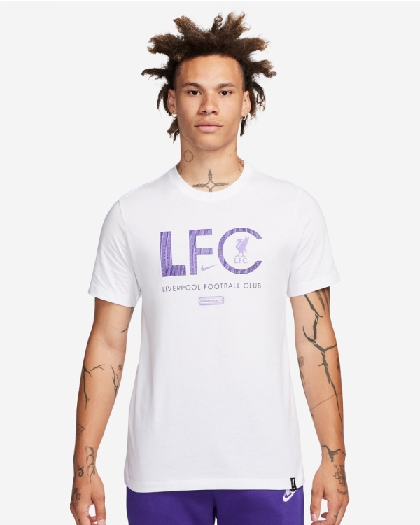 lfc nike mens teal travel tee