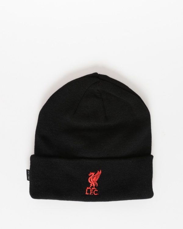 LFC Nike Adults Black Dry Beanie