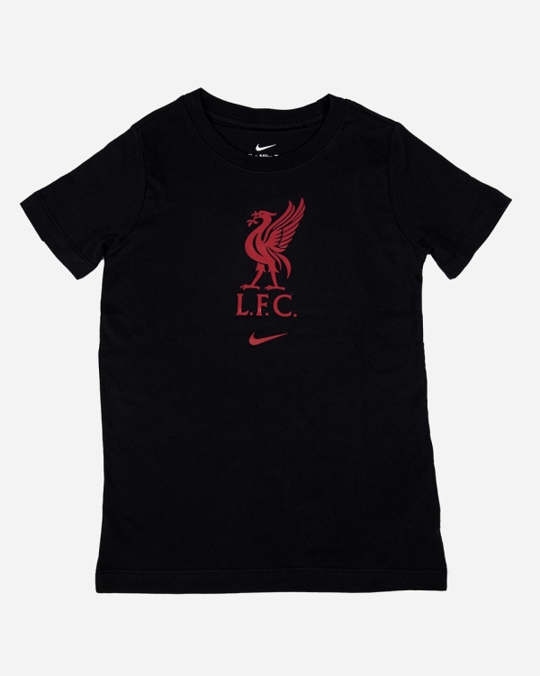 LFC Nike Junior Crest Tee 22-23 Black