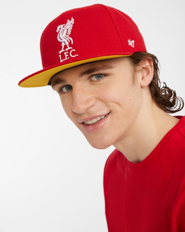 LFC Adults 47 Captain Ballpark Cap Red/Yellow