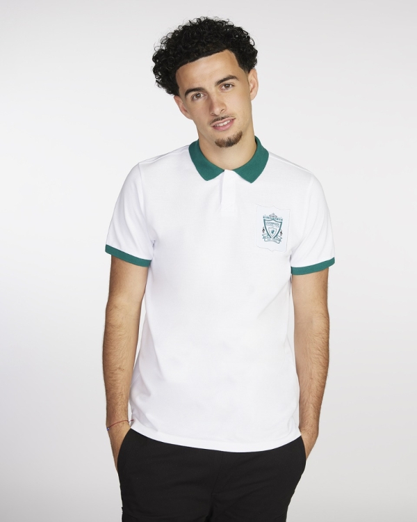 Liverpool white polo on sale shirt