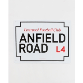Liverpool FC Official Metal The Kop Sign 