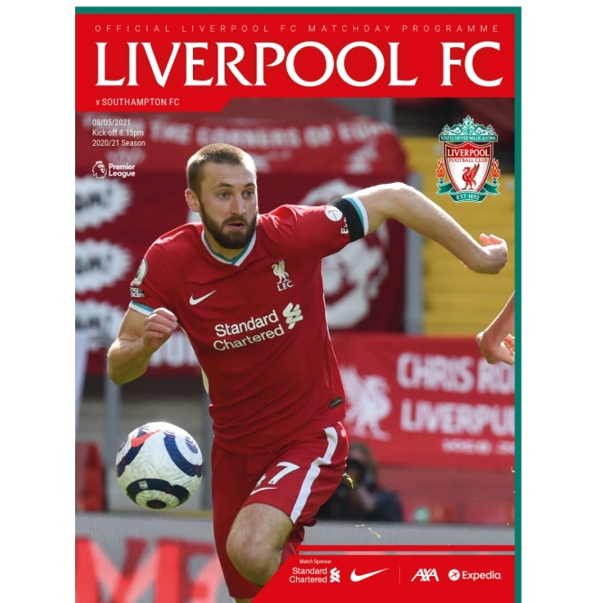 Matchday Programme 24 - L.F.C Vs. Southampton - 8.5.21