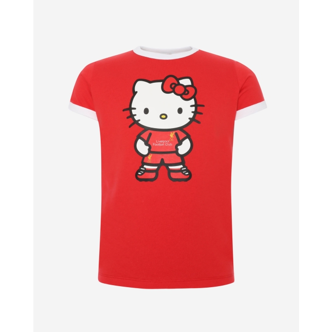 LFC Junior Hello Kitty Ringer t- trøje