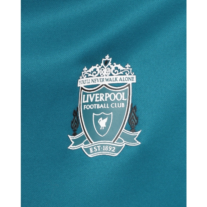 Liverpool FC Mens 90s Colour Block Crew Neck Sweatshirt LFC Official