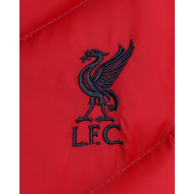 Liverpool FC Womens Red Quilt Gilet LFC Official