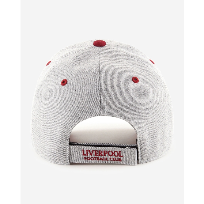 `47 Liverpool FC Junior MVP Storm Cloud Cap LFC Official Grey