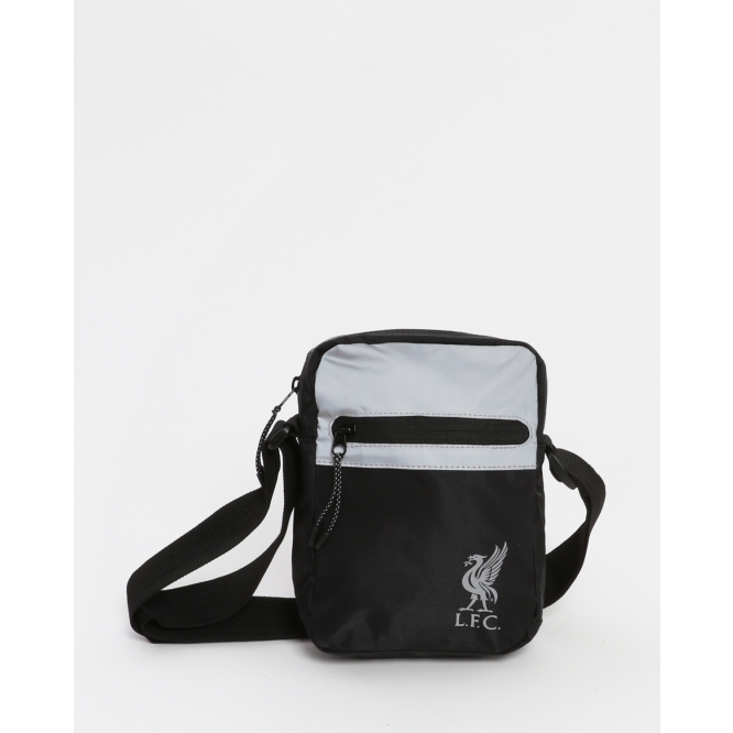 Liverpool FC Black/Silver Boot Bag LFC Official 