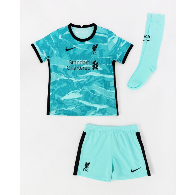 liverpool away infant kit