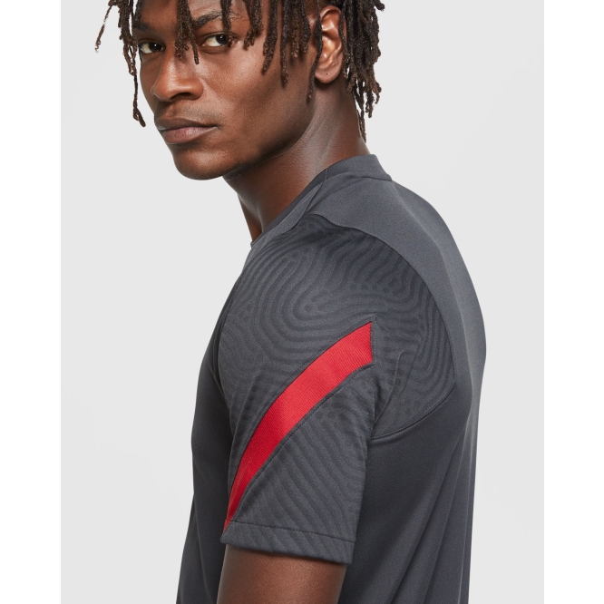 lfc nike mens dark grey strike training top