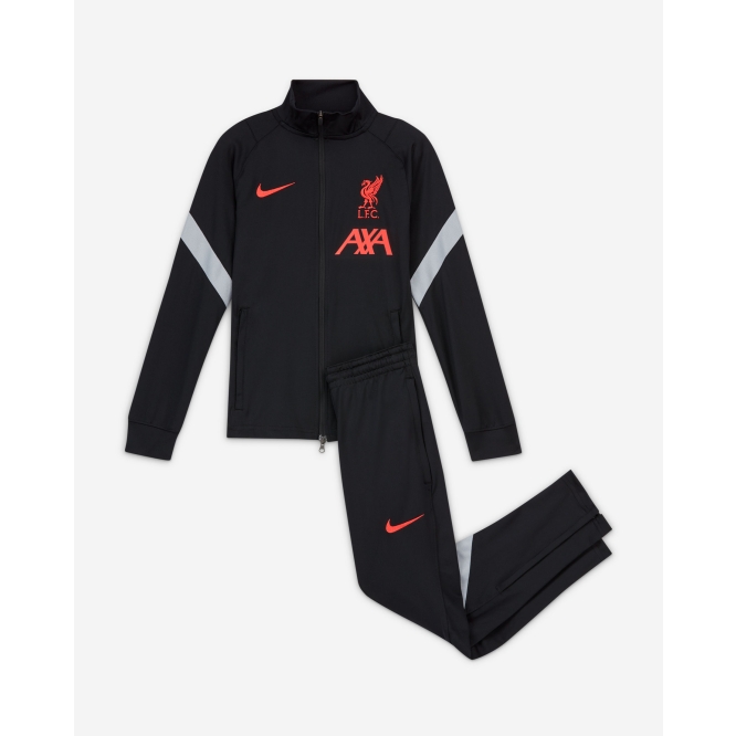 LFC Nike Junior Black Strike Tracksuit