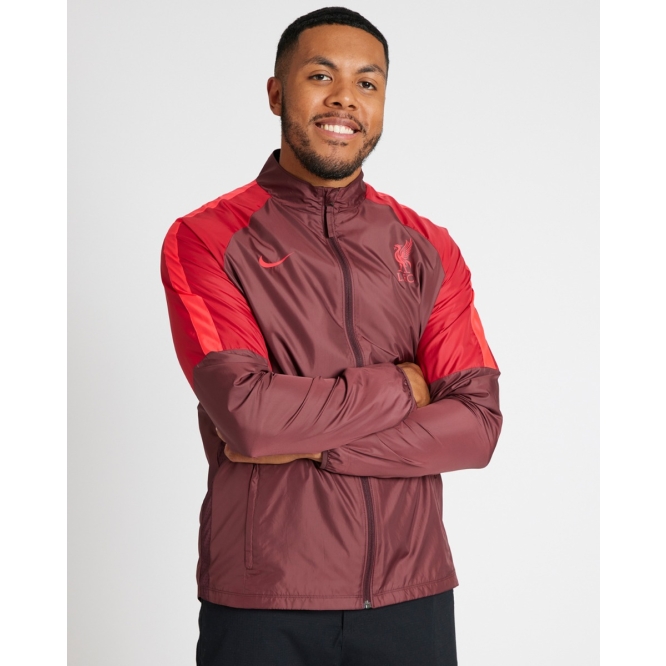 Nike 2023-24 Liverpool FC AWF Jacket - Grey-Red - L