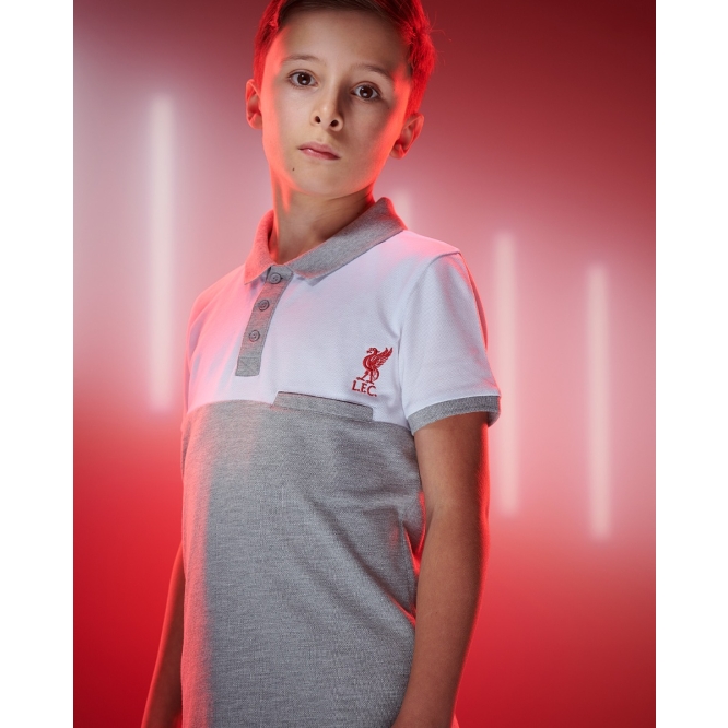 LFC Polo colour block avec poche pour enfants