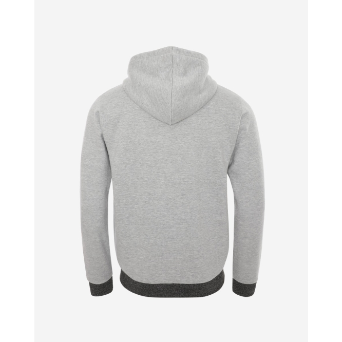 lfc mens charcoal marl zip thru hoody