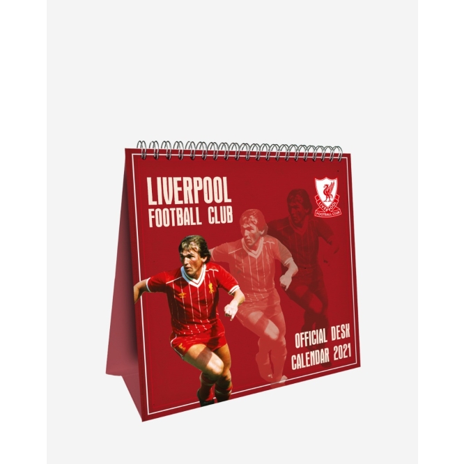 Liverpool FC Legends Easel Calendar 2021