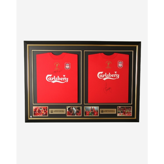 signed carragher shirt