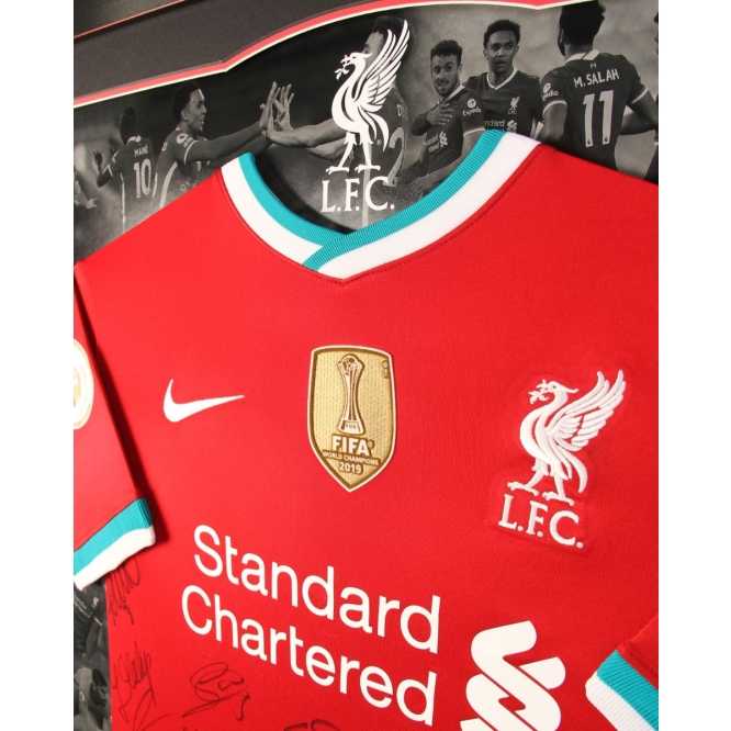 LFC Mane Signed 20/21 Boxed Shirt