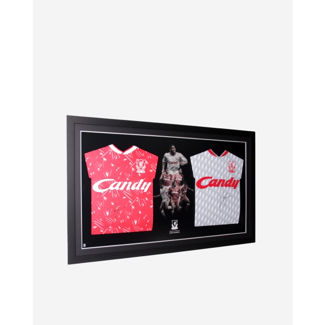 LFC Signed Barnes Home Away Dual Framed Shirt
