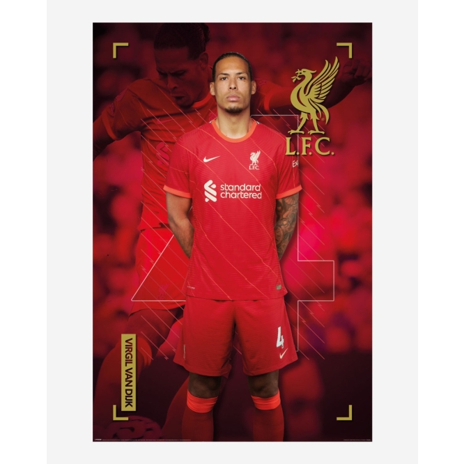 Liverpool FC Virgil Van Dijk Maxi Poster 61 x 91,5 cm 